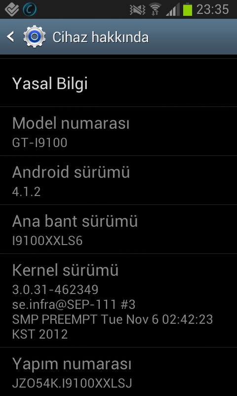 Samsung Galaxy S II için Android 4.1.2 Jelly Bean güncellemesi dağıtılmaya başladı