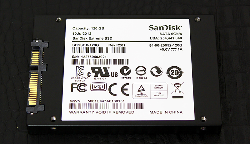  SanDisk Extreme 120 GB SATA3 SSD - 180 TL