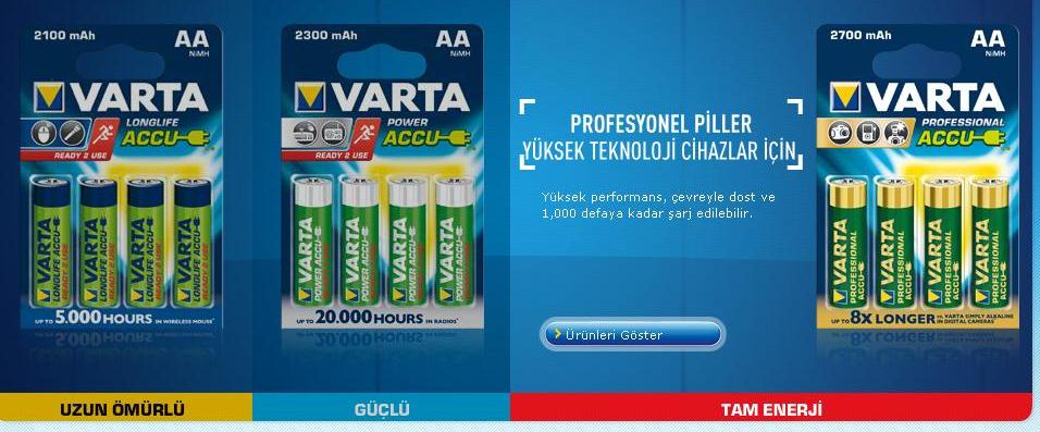 Şarjlı Piller Hakkında Her Şey