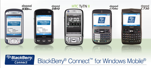  BlackBerry® Connect™ for Microsoft® Windows Mobile