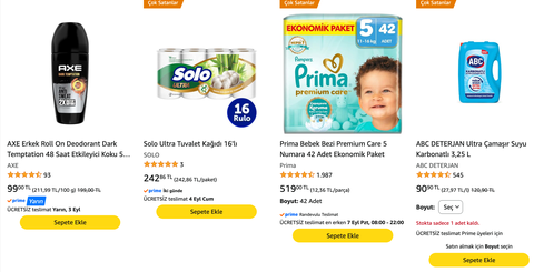 Amazon Türkiye 🛒 Yalnızca Promosyon ve Kampanya Paylaşımları