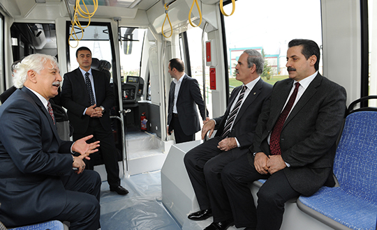  Yerli Tramvay 'İpekböceği' Türkiye için övünç kaynağı