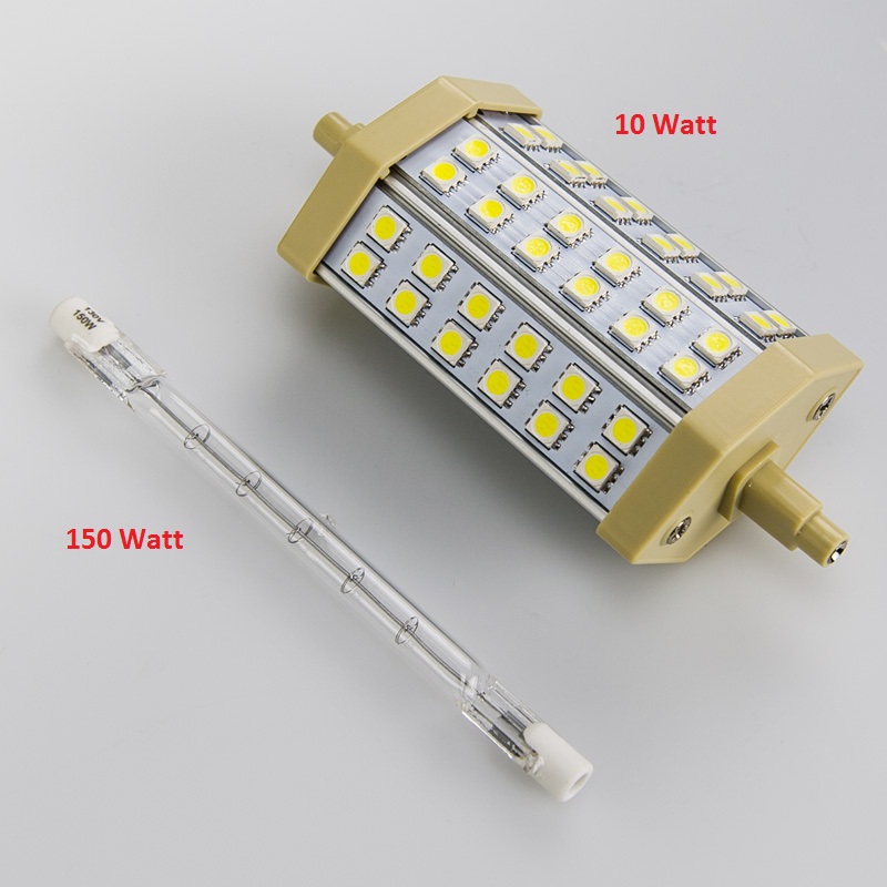  Halogen Ampullere Alternatif R7S 10W LED Ampul