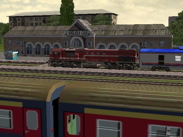  TCDD tren similatörü