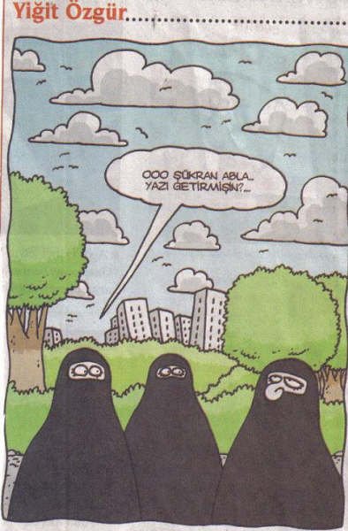  Belki Gülmek İsteyenler vardır . Yiğit Özgür'den 3 efsane karikatür ·