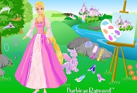  Prenses Barbie Rapunzel