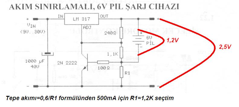  6V ŞARJ DEVRESİ İÇİN YARDIM!!!