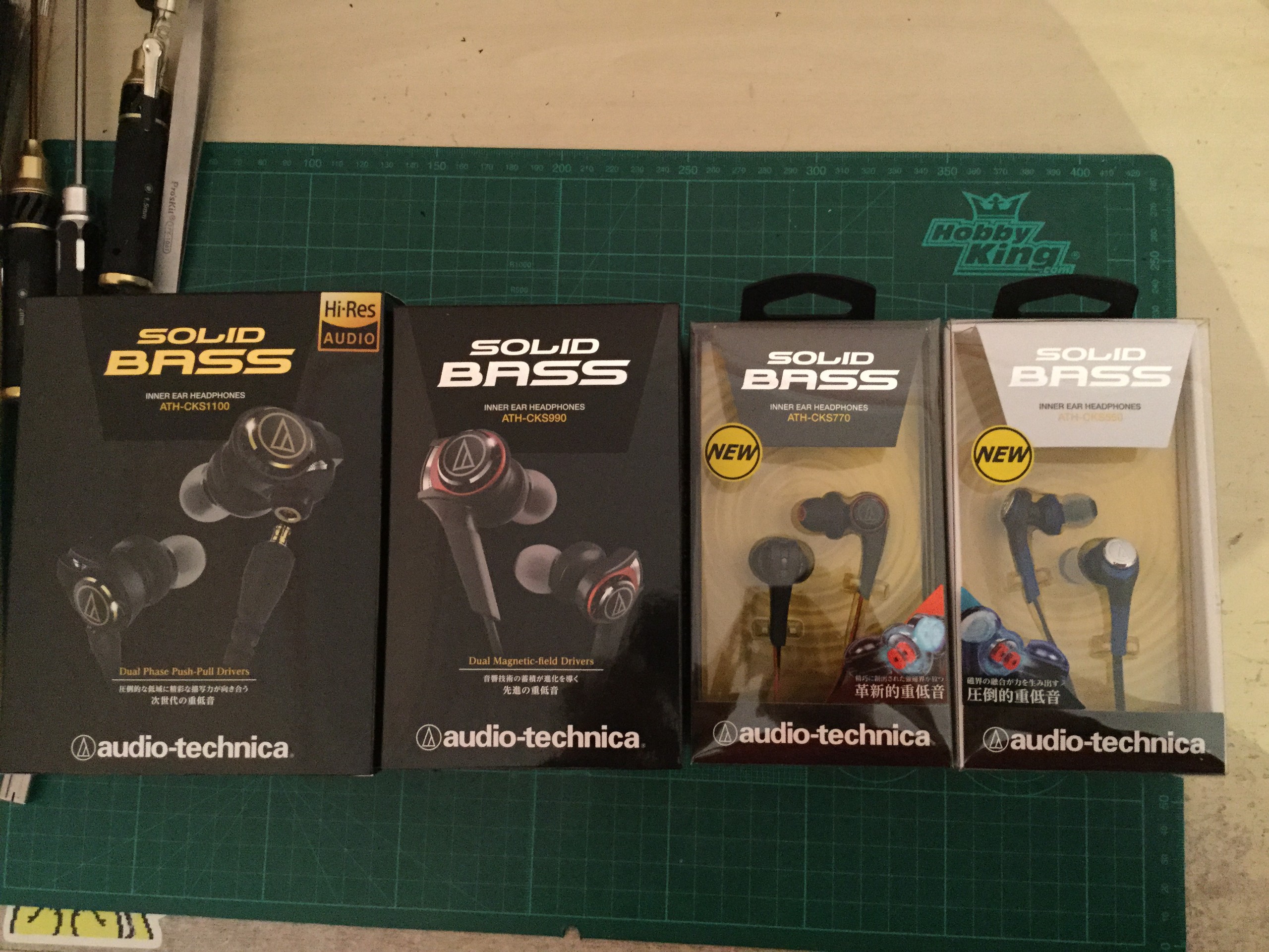  Audio Technica CKS-1100 , CKS-990 , CKS-770, CKS 550