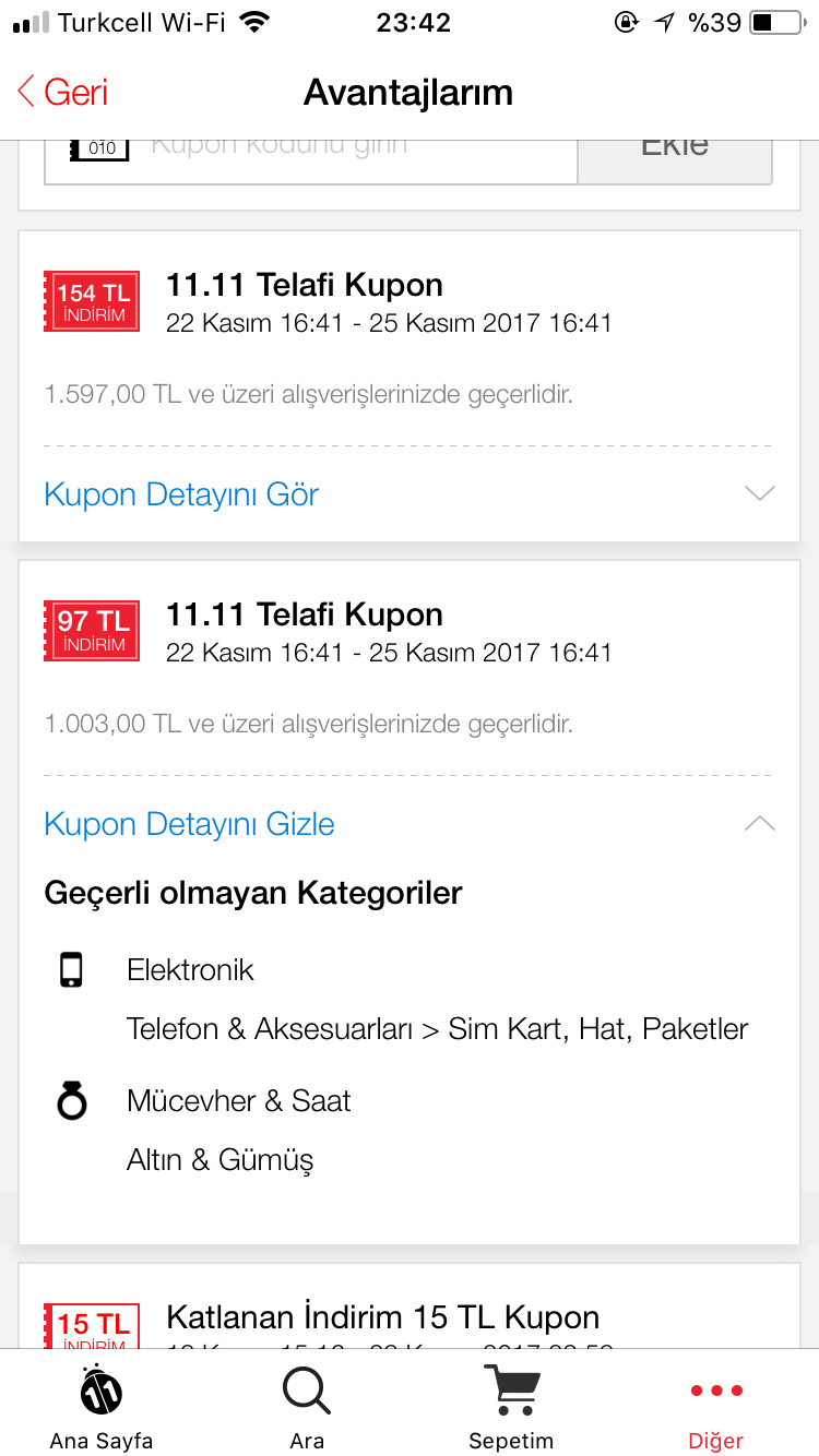 n11 telafi kuponları 