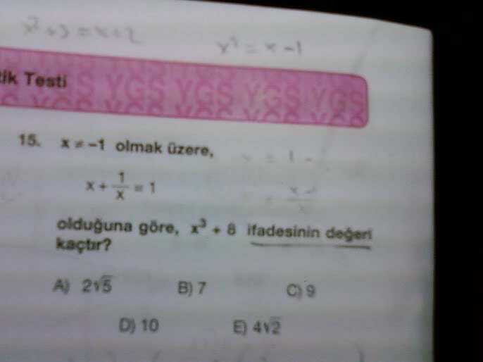  matematik sorusu