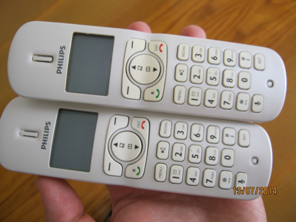  Philips cd270 duo ( çiftli ) dect telefon  60 tl