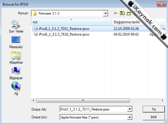  Firmware 3.1.3 Jailbreak ÇIKTI!!! (1.Nesil iPod Touch ile Denenmiştir!)