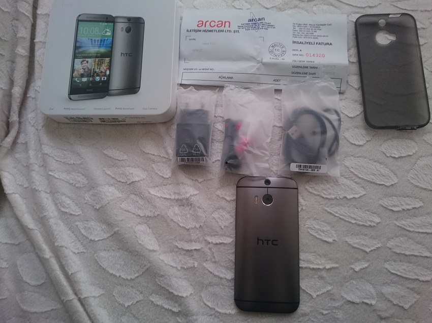  HTC ONE M8s FULL KUTULU FATURALİ