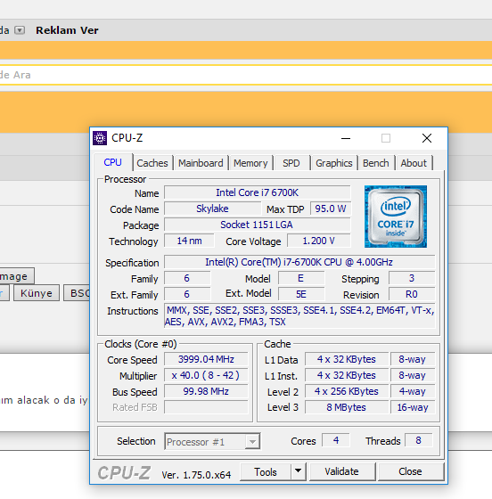  Fx6300 den i7 6700K geçmek [Geçildi]