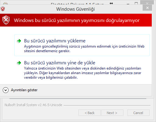  Win 8.1 Fastboot ve flashmode sorunu