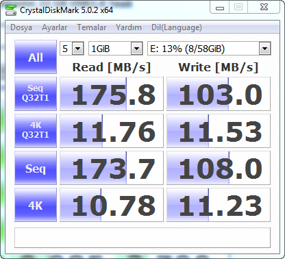  FLASH DISK TEST BAŞLIĞI!!!