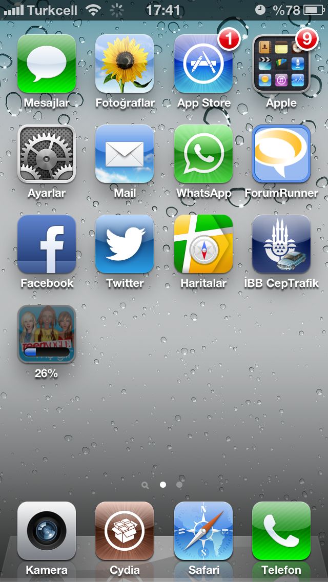  AppStore' dan Uygulama İndirirken İndirilme Yüzdesini Görmek İsteyen ?