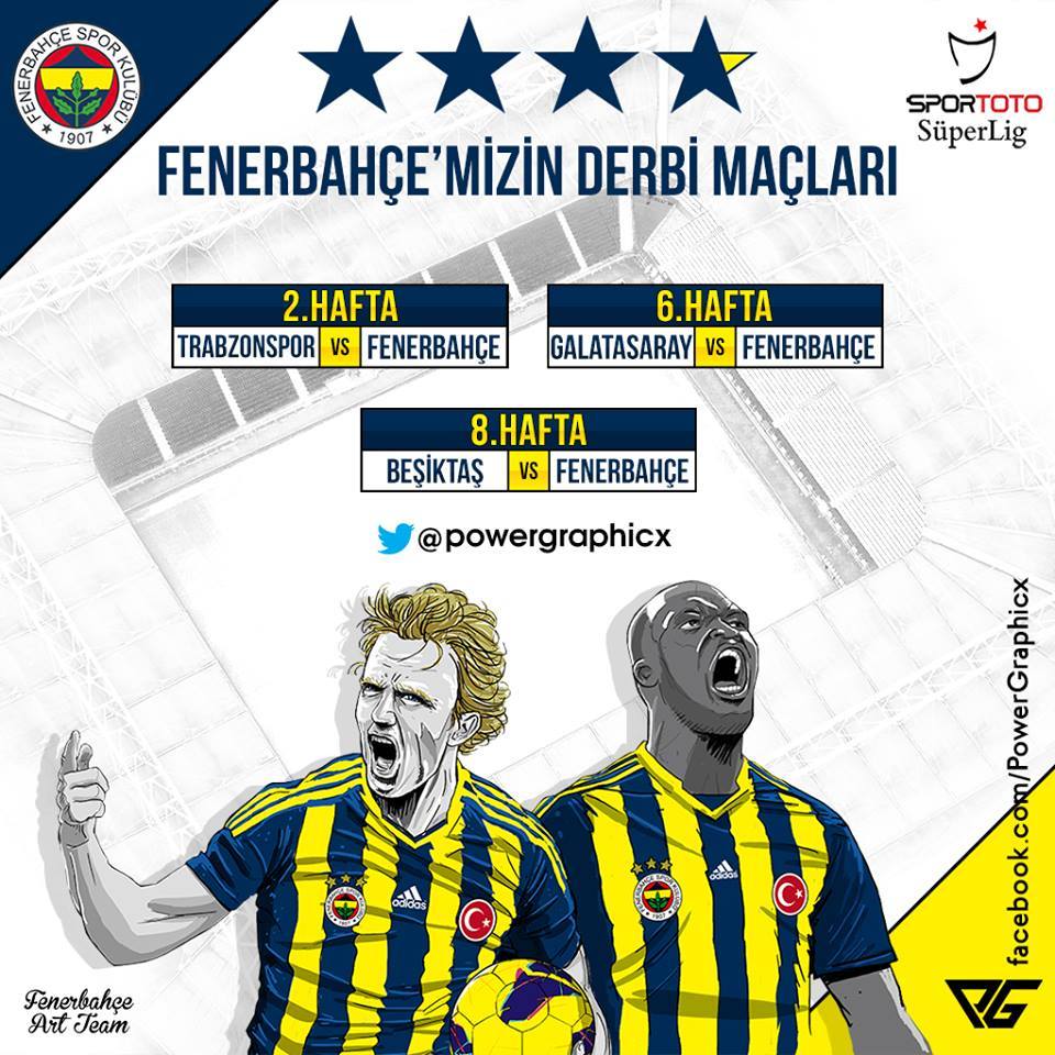  2014-2015 Sezonu Fenerbahçe Maç Fikstürü