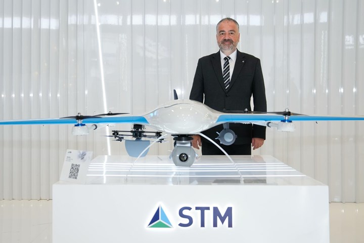 Dikey iniş kalkış yapabilen STM VTOL tanıtıldı