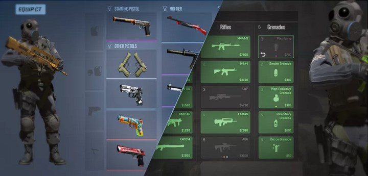 Counter Strike 2 ile silah satın alma sistemi değişiyor: Valorant'a benzemiş
