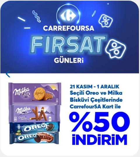 CarrefourSa Kart'la; indirimi yakala