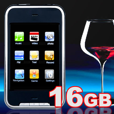  16GB MP3/MP4 Player ==> 110 YTL