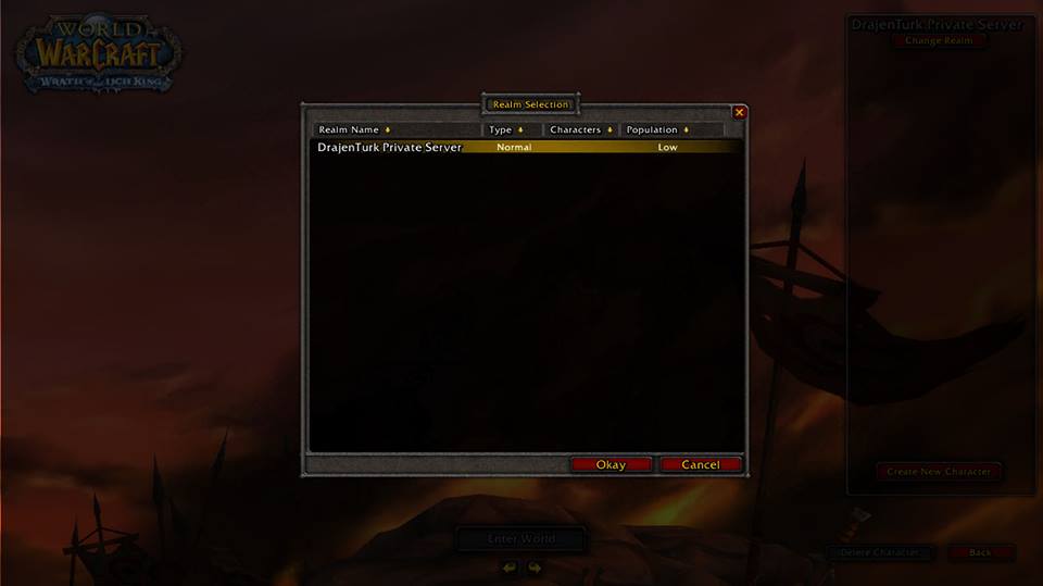  DrajenTurk - World Of Warcraft Turk Private Server (Wrath of the lich king 3.3.5a)