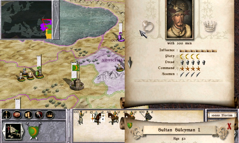 medieval total war 1 regions