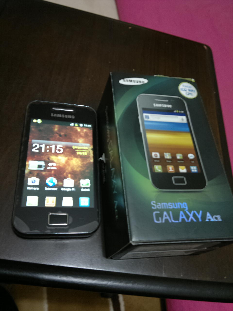  samsung GALAXY Ace GT-5830İ FİYATI DÜŞÜRDÜM