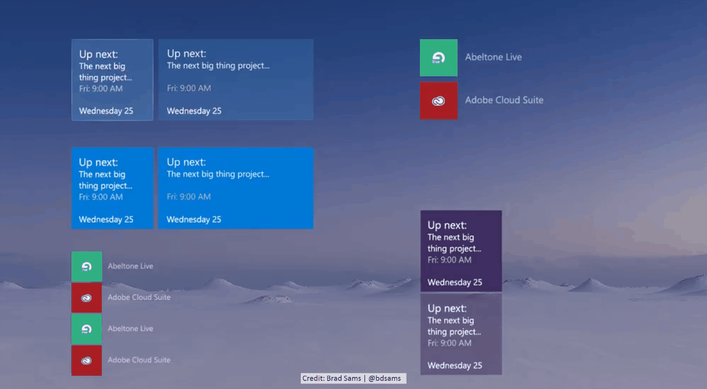 Windows 10 Redstone 3 arayüzü işte böyle görünecek