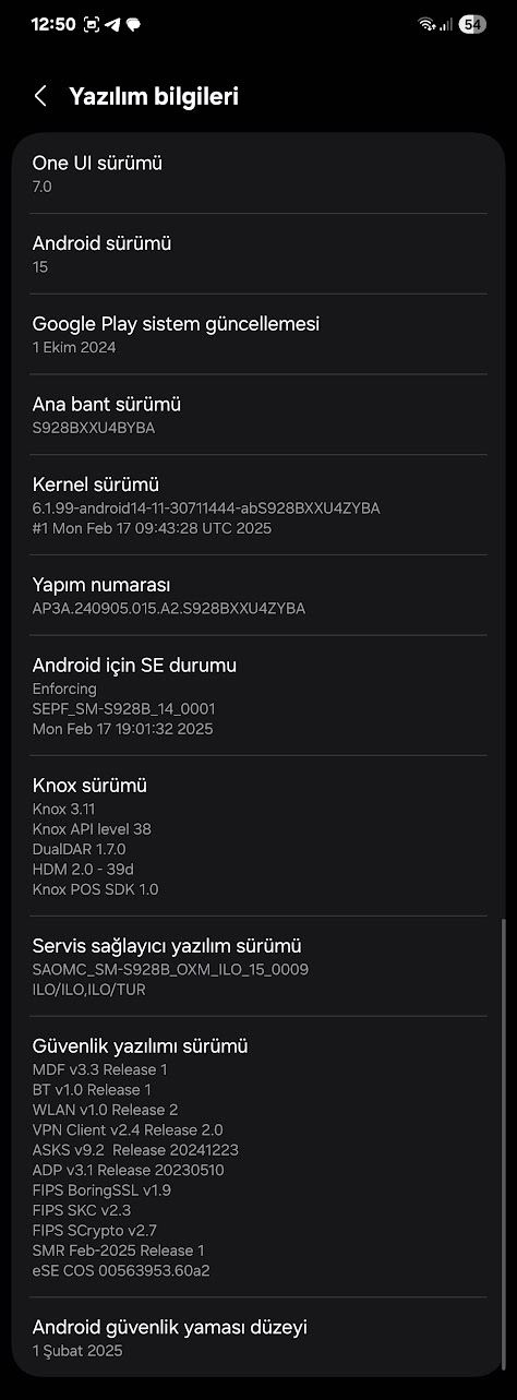 Galaxy S24 Ultra [ANA KONU] Şubat Güncellemesi ve ONE UI 7 Beta4 ilk sayfada!