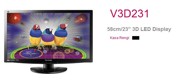  Yeni Nesil LG Cinema 3D Monitör D2342P - LG FPR Gözlük