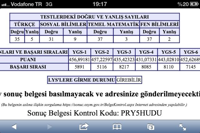  ygs ve lys puan hesaplama modulu hazırlıyorum