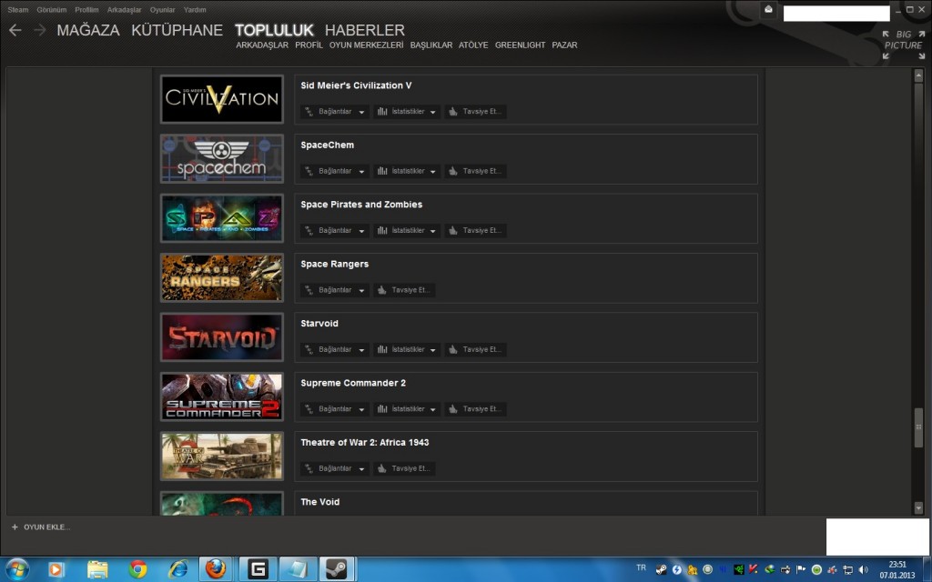  SATILIK STEAM HESABI