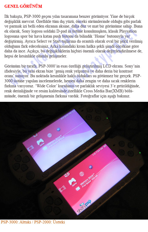  PSP-3000 İncelemesi