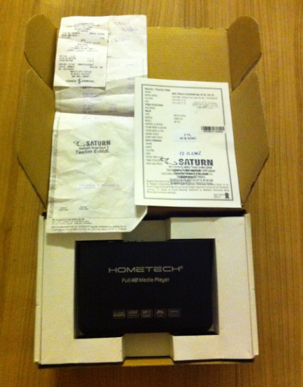  Hometech MP336 Media Player (Hdmı kablo)