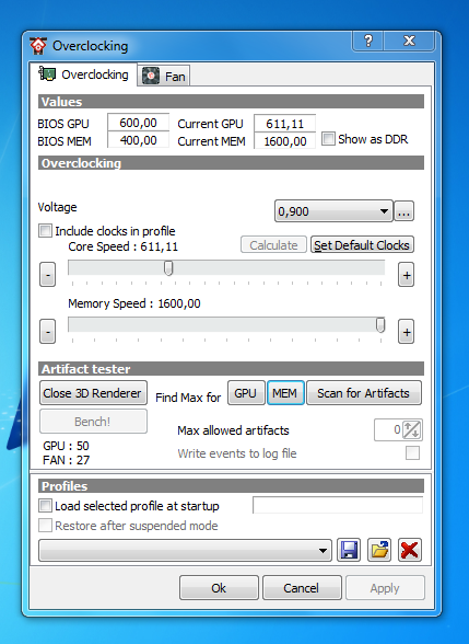  ATI HD-4650 Overclock Sorunu