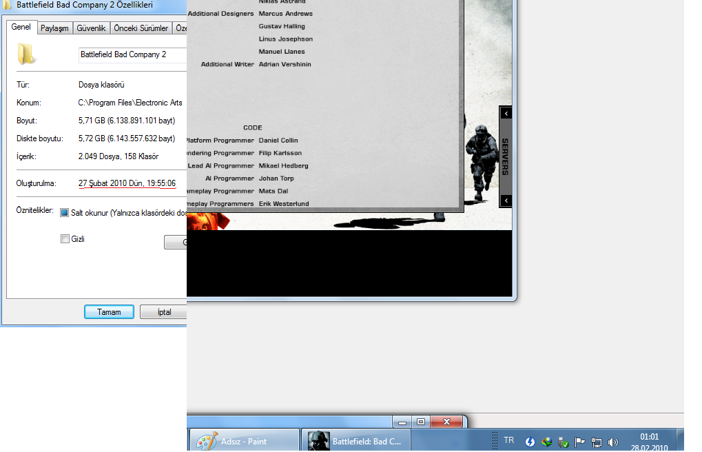  Battlefield Bad Company 2 (DH ANA KONU)