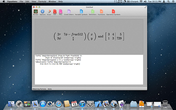 Mac'e özel denklem editörü Equations artık ücretsiz