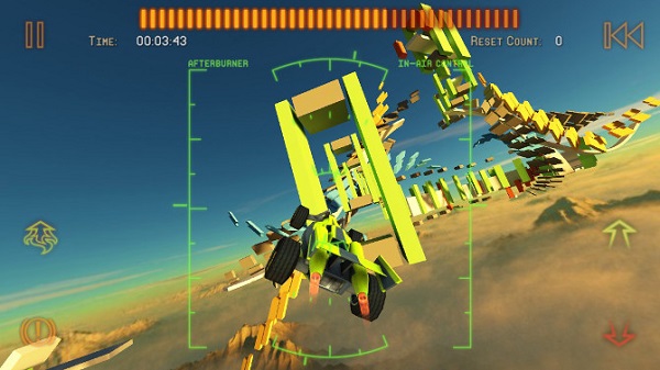 Jet Car Stunts 2, iOS platformu için yayımlandı
