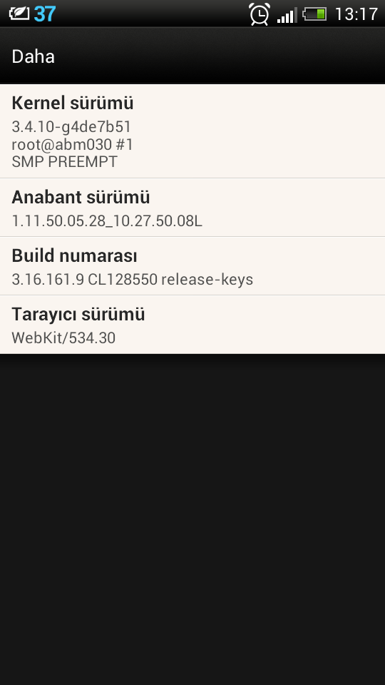  HTC ONE S (S4)- Unlock,Root,S-off,Custom Rom Yükleme