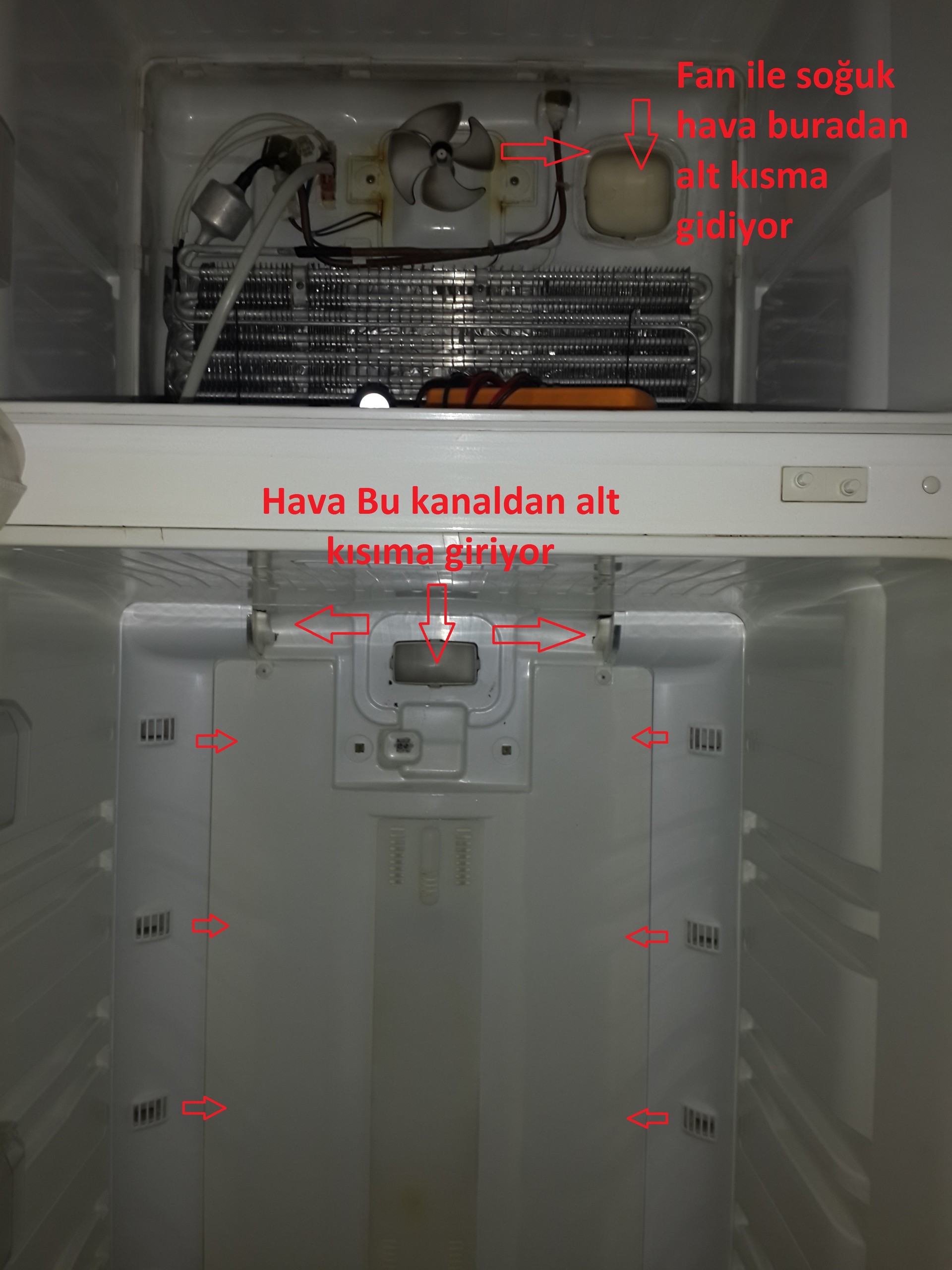  Buzdolabım Altını Alt Bölmesini Soğutmuyor Neden Olabilir ?