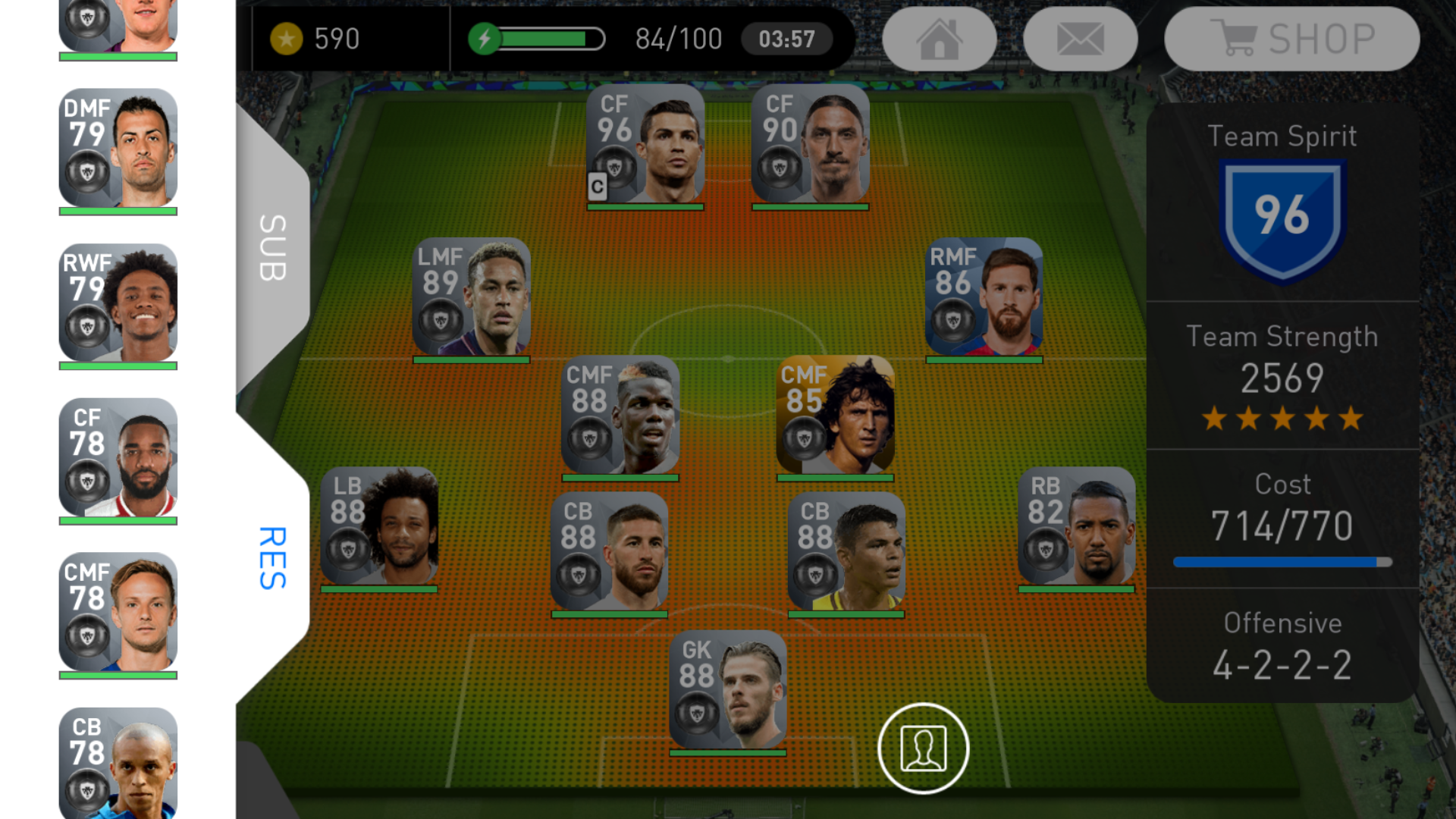 PES 2018 Mobile - ANA KONU