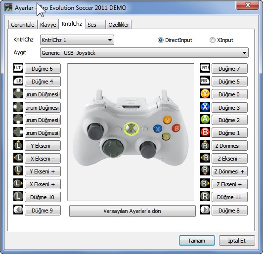  ***** PES 2011 Bağlı Çalımlar Bölümü [Nasıl yapılır, öneriler, videolar] *****