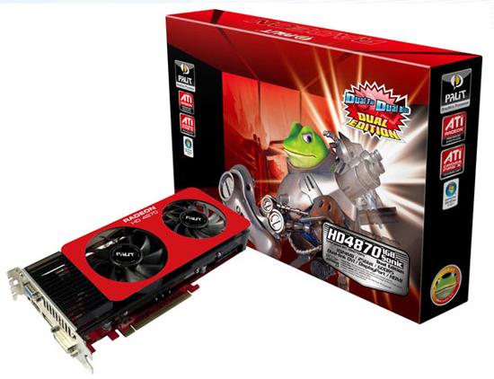  Palit Radeon™ HD 4870 1GB Sonic Dual Edition