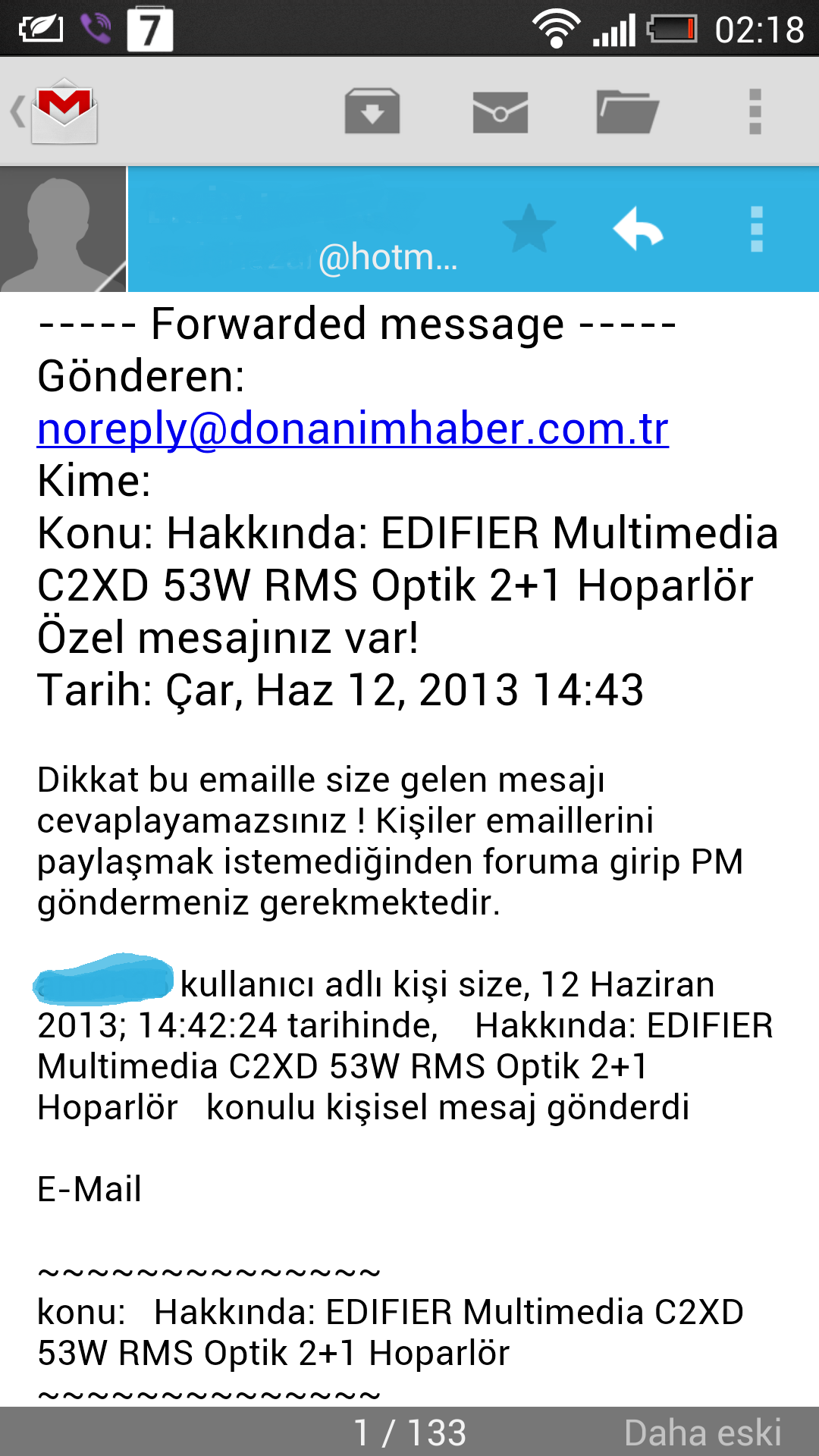  hTC mail uygulaması Türkçe karakter sorunu ve duyarsız hTC Türkiye yönetimi