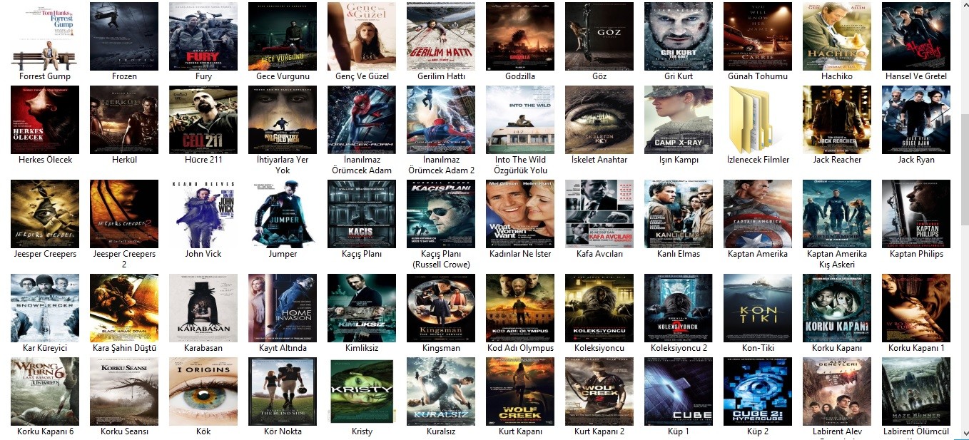  Film Arşivim (Önerilerinizi bekliyorum)