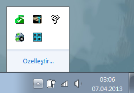  Sistem tepsisinde Bluetooth.. [SORUN ÇÖZÜLDÜ !]