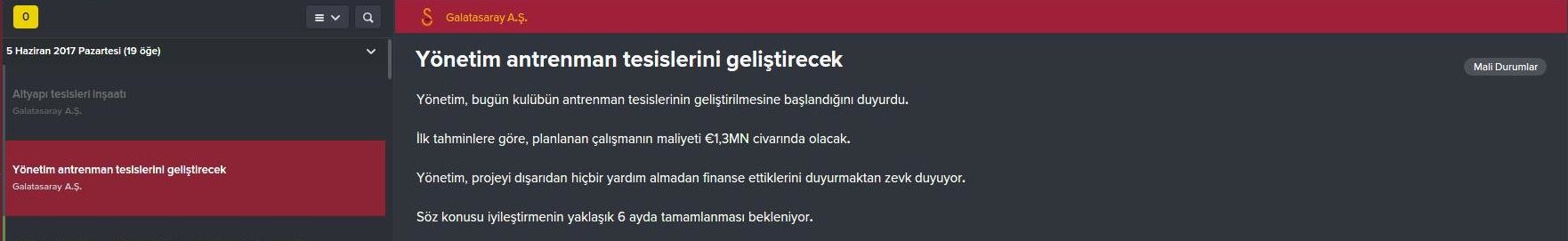  FM 2016 Galatasaray Kariyeri  -Yine yeniden- (3. sezon basladi)