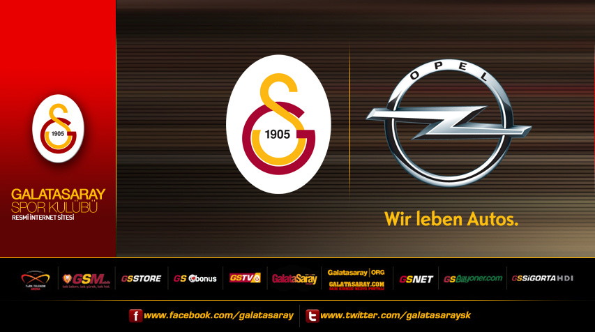  Opel Galatasaraya sponsor oluyor...